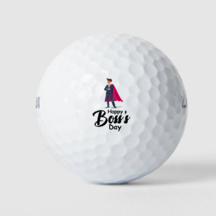 Boss Day Employee Appreciation Golf Balls