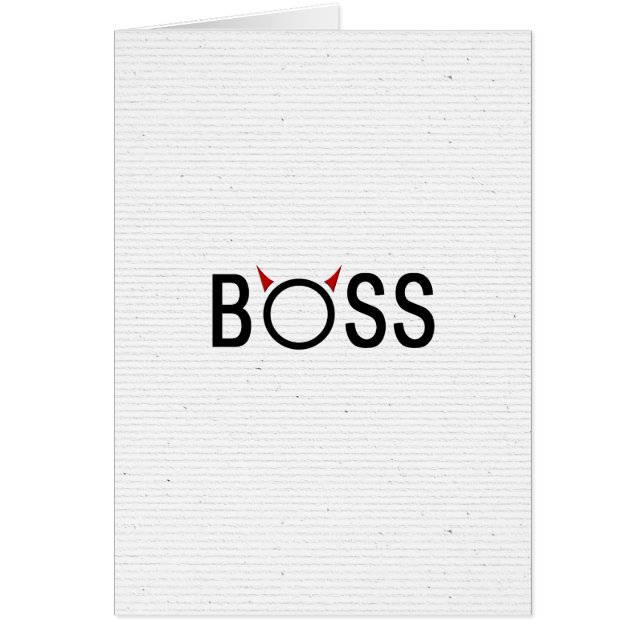 Boss Devil Horns (Front)