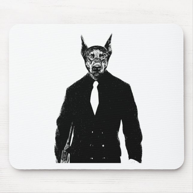 Boss Dog Mouse Pad (Front)