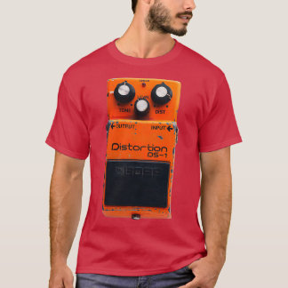 Boss DS1 Distortion Guitar Pedal Vintage T-Shirt