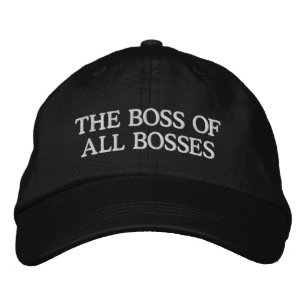 Boss. Embroidered Hat