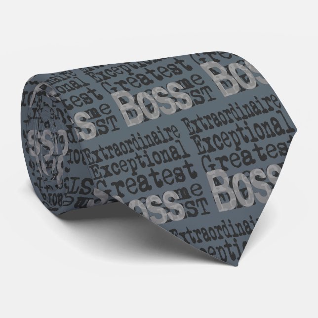 Boss Extraordinaire Tie (Rolled)