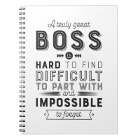 Boss Gift A Truly Great Boss Is Hard To Find