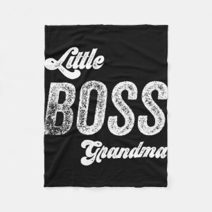 Boss Grandma Baby Mothers Day  Fleece Blanket