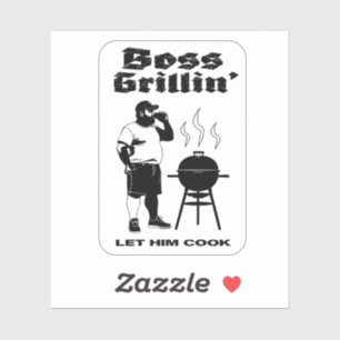 Boss Grillin’ (+White Background)