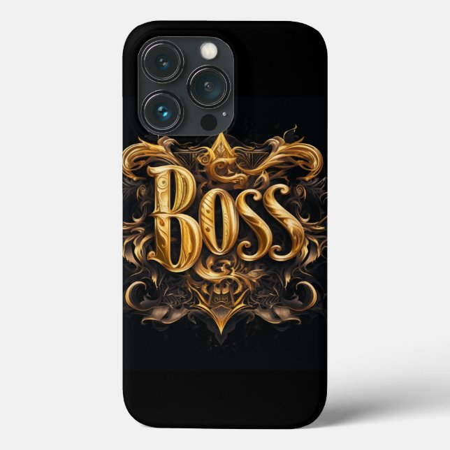 BOSS IPHONE CASE (Back)