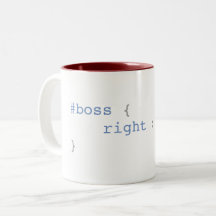 Boss is Always Right Funny CSS