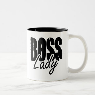 Boss Lady $17.95 Two Toned Coffee Mug