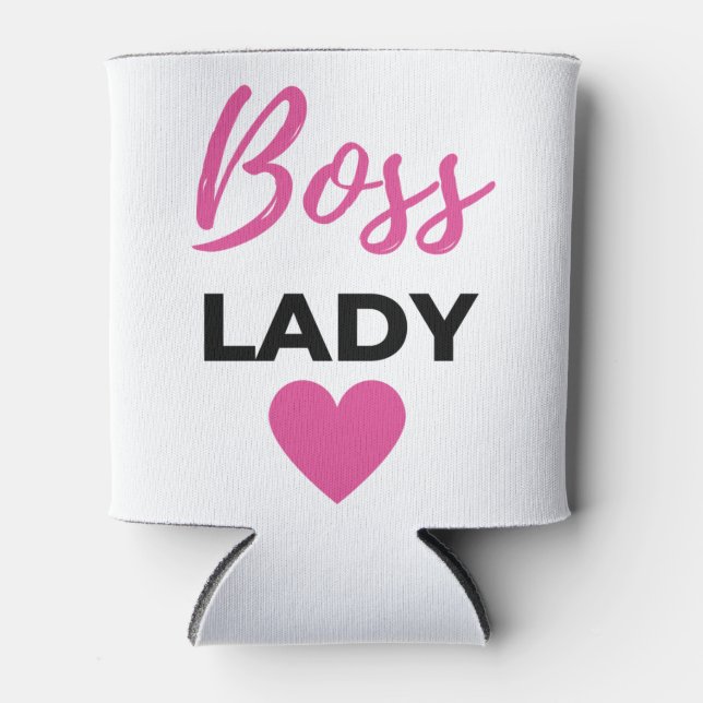 Boss Lady 2 Can Cooler (Front)