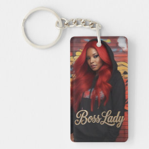 Boss Lady Acrylic Keychain