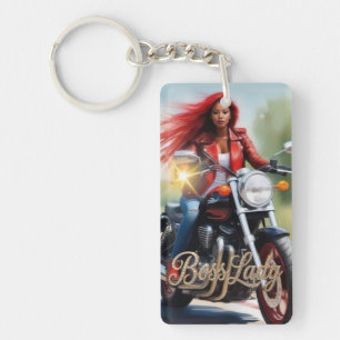 Boss Lady Acrylic Keychain
