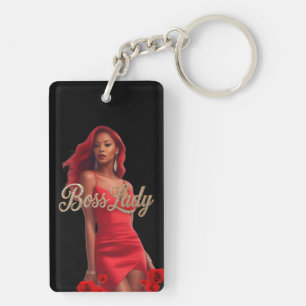 Boss Lady Acrylic Keychain