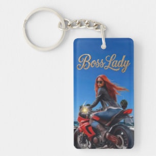 Boss Lady Acrylic Keychain