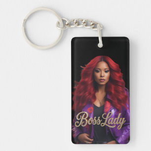 Boss Lady Acrylic Keychain