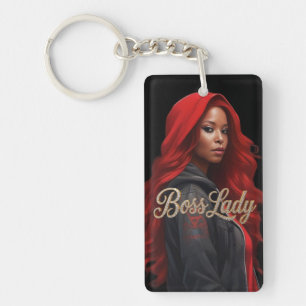 Boss Lady Acrylic Keychain