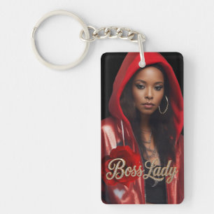 Boss Lady Acrylic Keychain