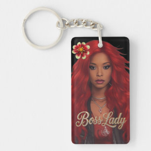 Boss Lady Acrylic Keychain