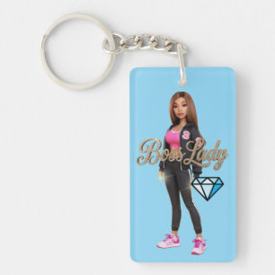 Boss Lady Acrylic Keychain