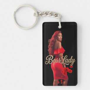 Boss Lady Acrylic Keychain