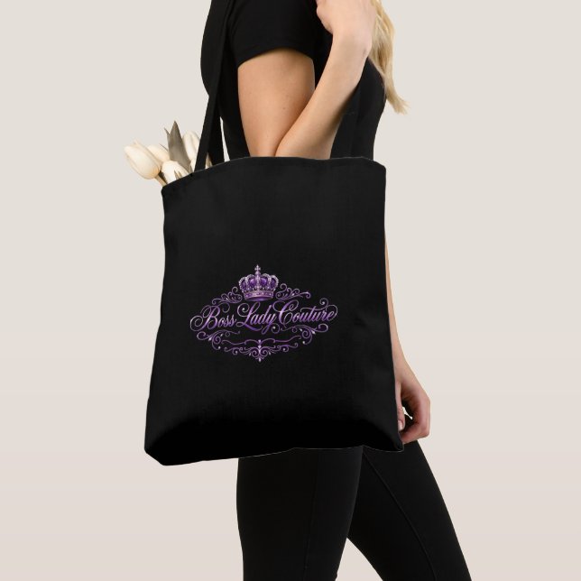Boss Lady All-Over-Print Tote Bag (Close Up)