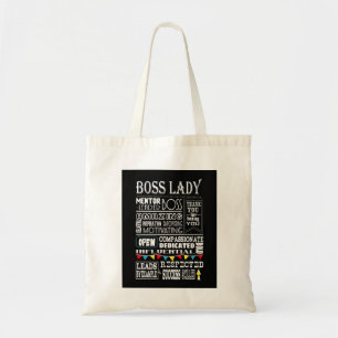 Boss Lady appreciation gift fashion Tote Bag