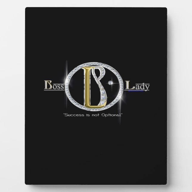 Boss Lady Bling Plaque (Front)