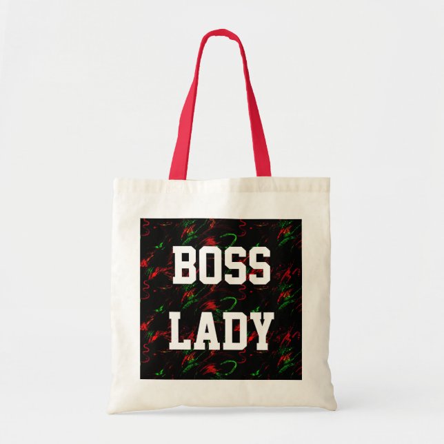 Boss Lady Budget Tote Bag (Front)
