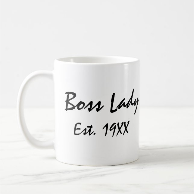 Boss Lady  Coffee Mug (Left)