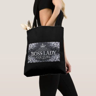 Boss Lady Couture All-Over-Print Tote Bag