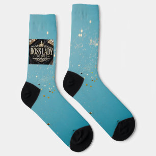 Boss Lady Couture Crew Socks