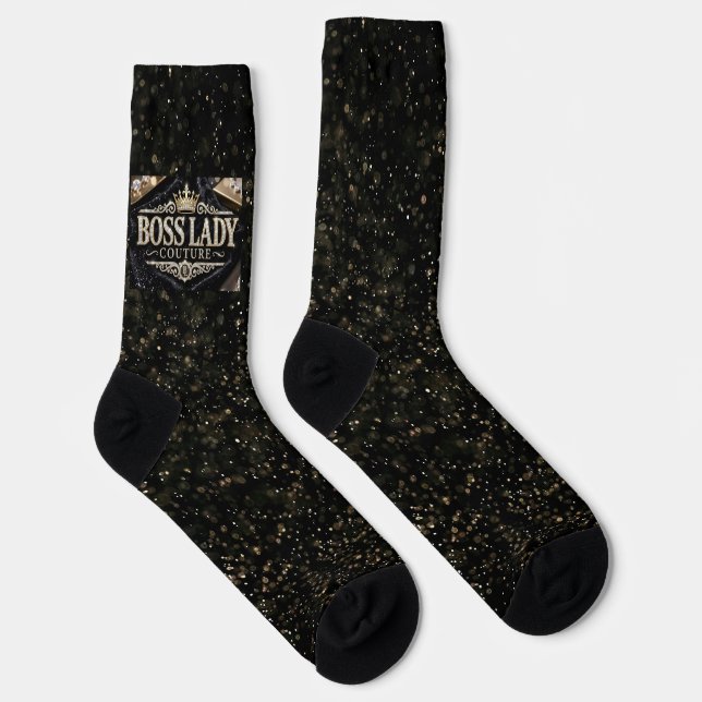 Boss Lady Couture Crew Socks (Right)