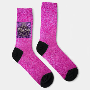 Boss Lady Couture Crew Socks