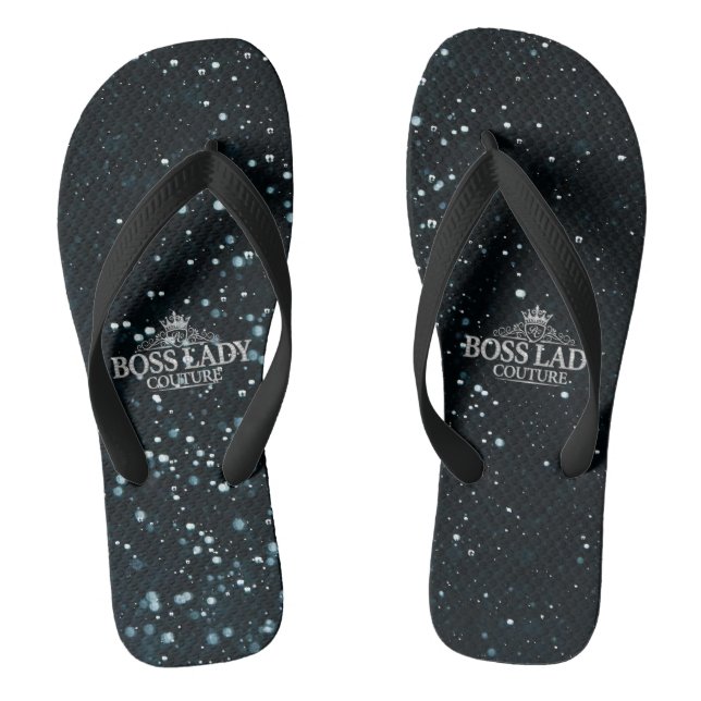 Boss Lady Couture Pair of Flip Flops (Footbed)