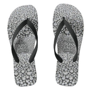 Boss Lady Couture Pair of Flip Flops