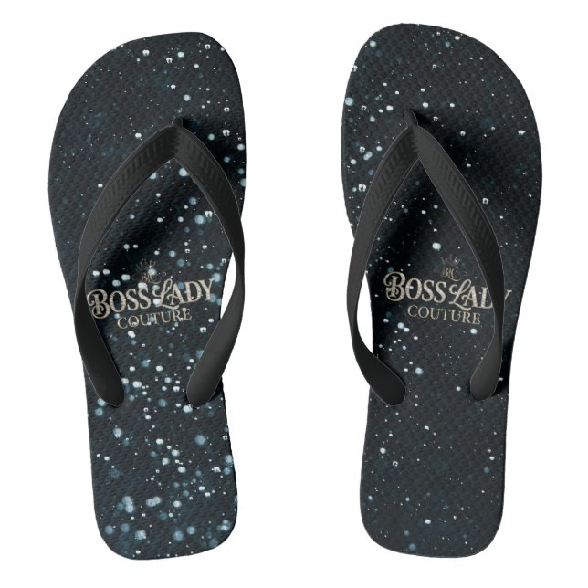 Boss Lady Couture Pair of Flip Flops (Footbed)