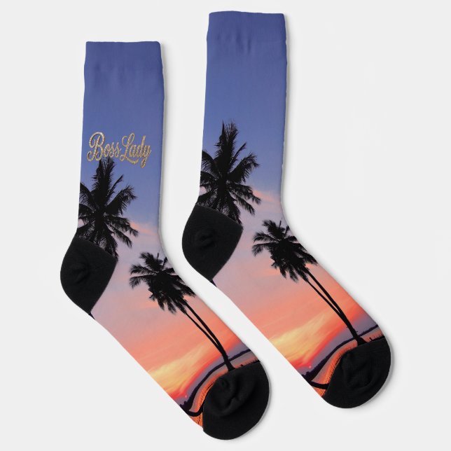 Boss Lady Crew Socks (Right)