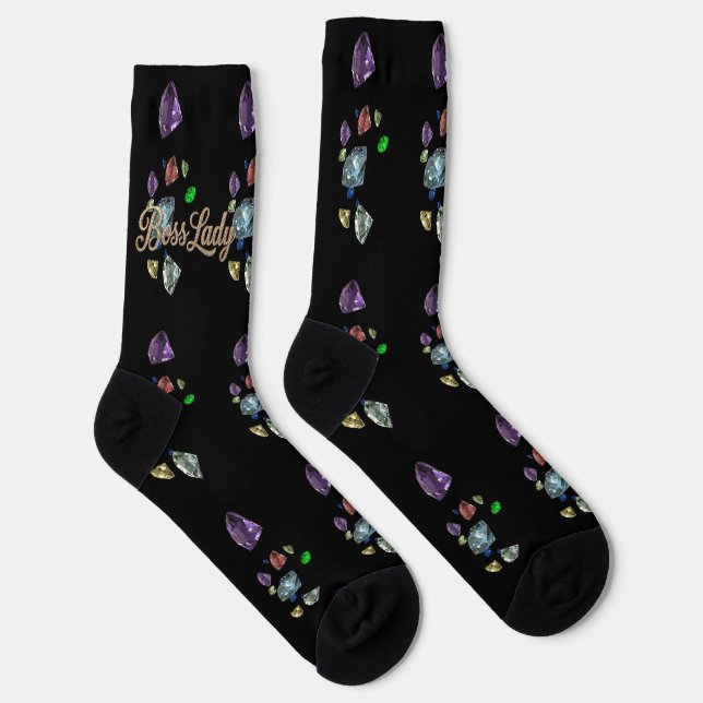 Boss Lady Crew Socks (Right)