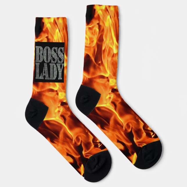 Boss Lady Crew Socks (Right)