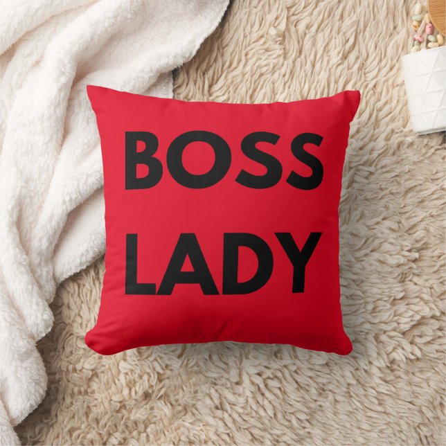 Boss Lady Cushion (Blanket)