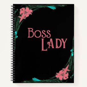 "Boss Lady" Customisable Journal