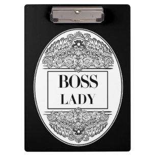 Boss Lady – Elegant Empowerment Clipboard