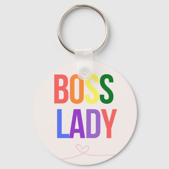 BOSS LADY KEY RING (Front)