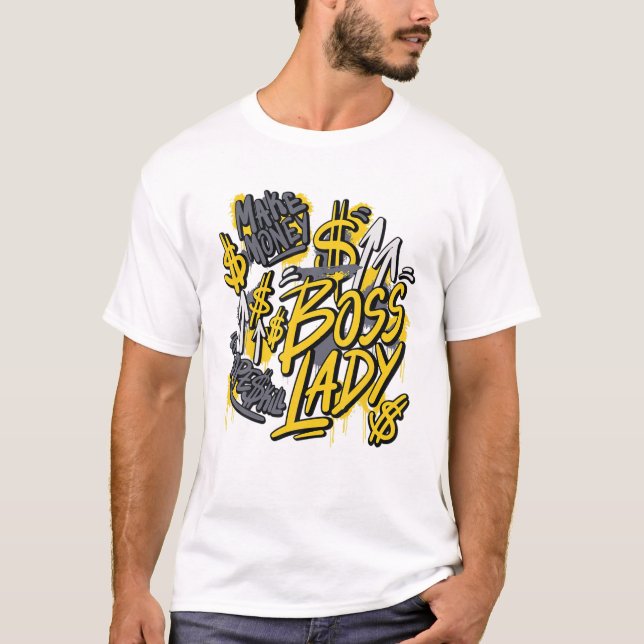 Boss-Lady Match 4 Sneaker Lover Lightning For Men T-Shirt (Front)