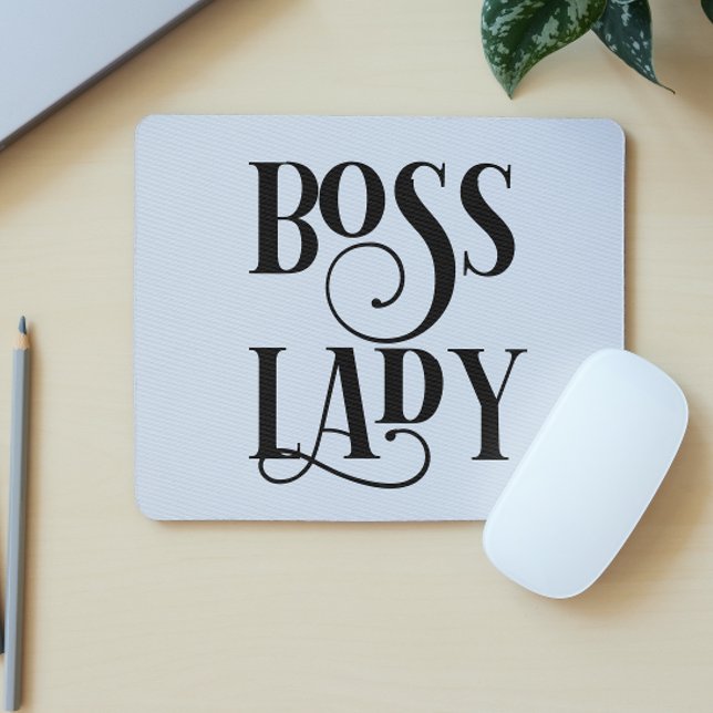 Boss Lady Office Work Humor Mouse Pad (Creator Uploaded)
