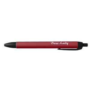 Boss Lady Pen Gift for Female Boss Add Your Colour