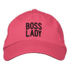 Boss Lady Personalised Adjustable Hat