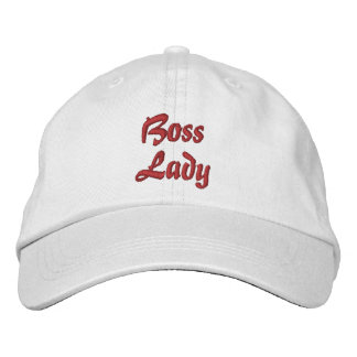 Boss Lady Personalised Adjustable Hat
