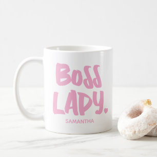 Boss Lady Pink Business owner Entrepreneur Coffee Mug