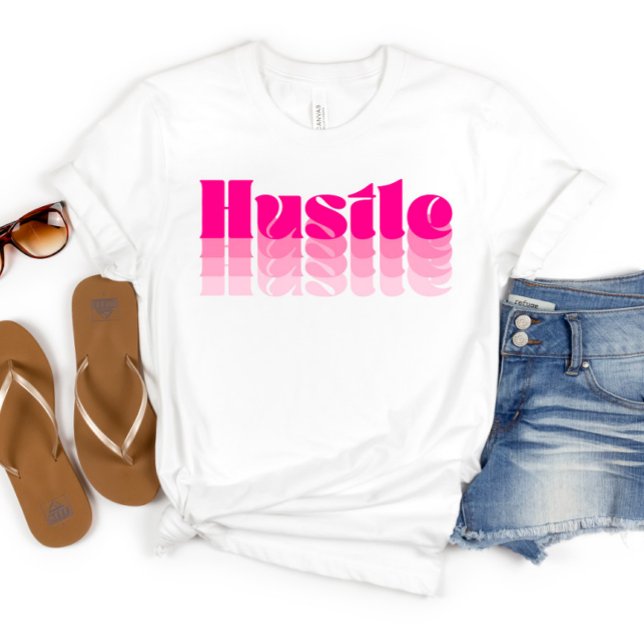 Boss Lady Pink Hustle Women's T-Shirt (Creator Uploaded)