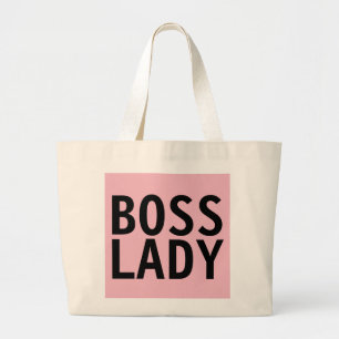 BOSS LADY PINK TOTES